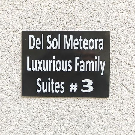Del Sol #3 Meteora Luxurious Family Suites Калампака Екстериор снимка