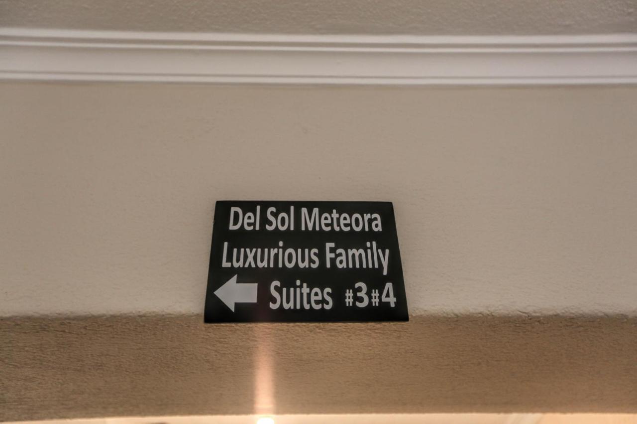 Del Sol #3 Meteora Luxurious Family Suites Калампака Екстериор снимка